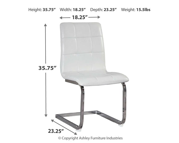 Ashley Express - Madanere Dining UPH Side Chair (4/CN)