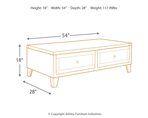 Ashley Express - Chazney Lift Top Cocktail Table