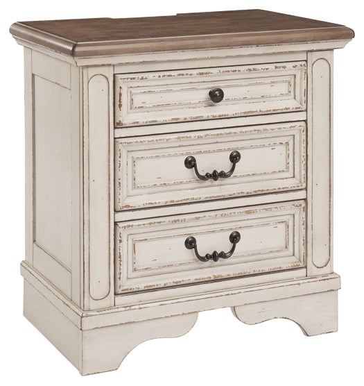 Ashley Express - Realyn Three Drawer Night Stand