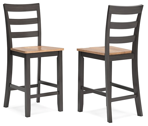 Ashley Express - Gesthaven Barstool (2/CN)