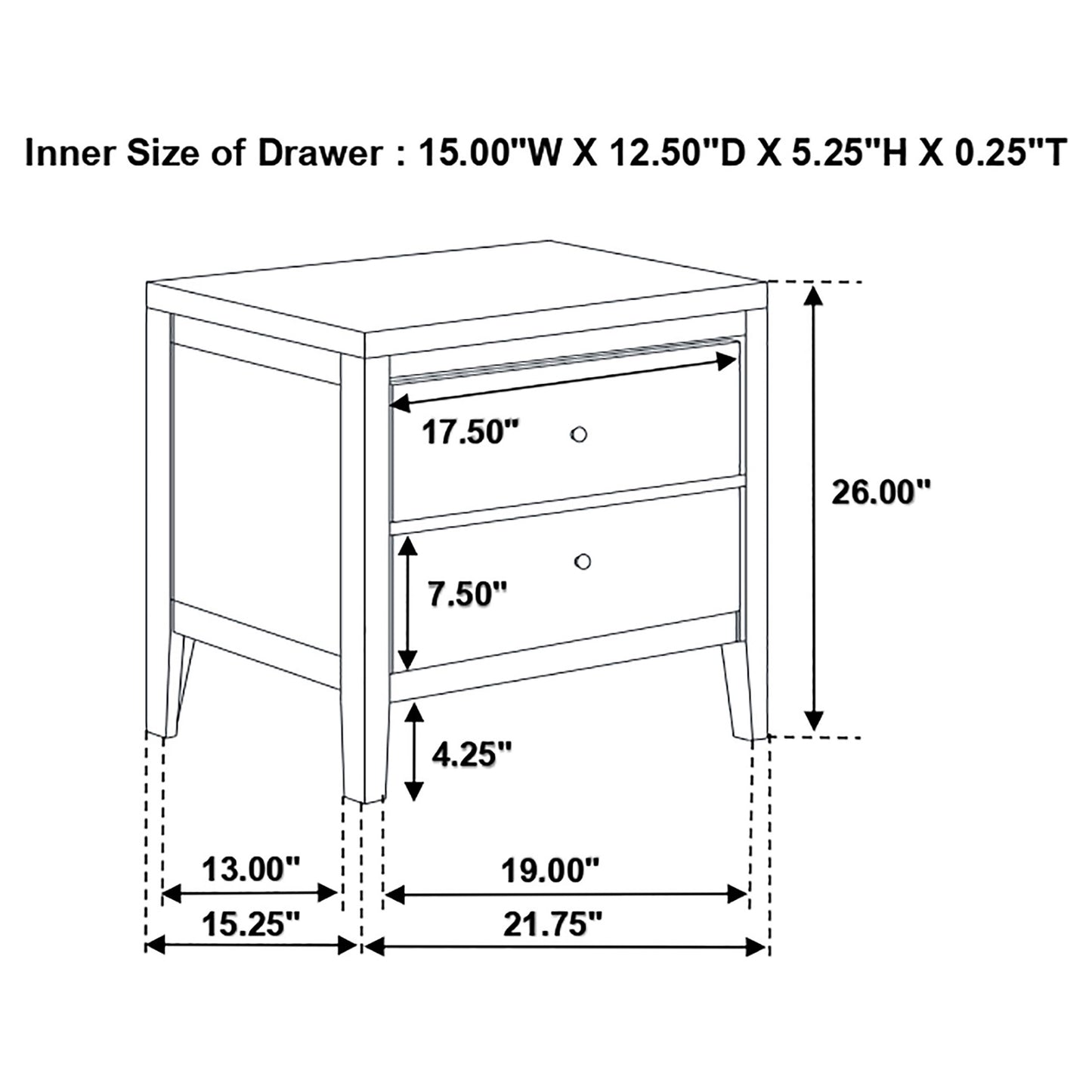 Carlton 4-piece Queen Bedroom Set Cappuccino