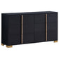 Marceline 5-piece Eastern King Bedroom Set Black