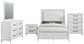 Marielle 5-piece Eastern King Bedroom Set Distressed White