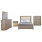 Kenora 5-piece Queen Bedroom Set Barley Brown