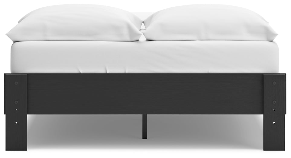 Ashley Express - Socalle Full Platform Bed with 2 Nightstands