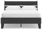 Ashley Express - Socalle Full Panel Platform Bed with Dresser and 2 Nightstands