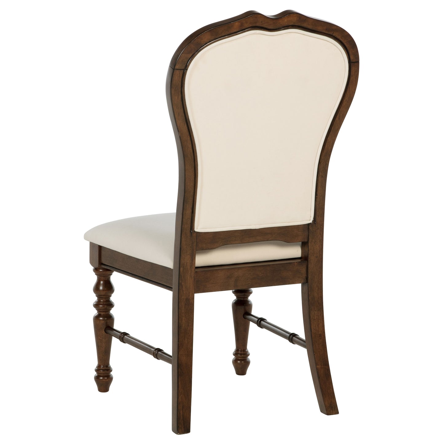 Landon Upholstered Dining Side Chair Rich Brown (Set of 2)