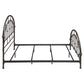 Rowan Metal Eastern King Open Frame Bed Dark Bronze