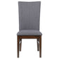 Sherwood Upholstered Dining Side Chair Grey (Set of 2)