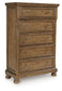 Feddinger Five Drawer Chest