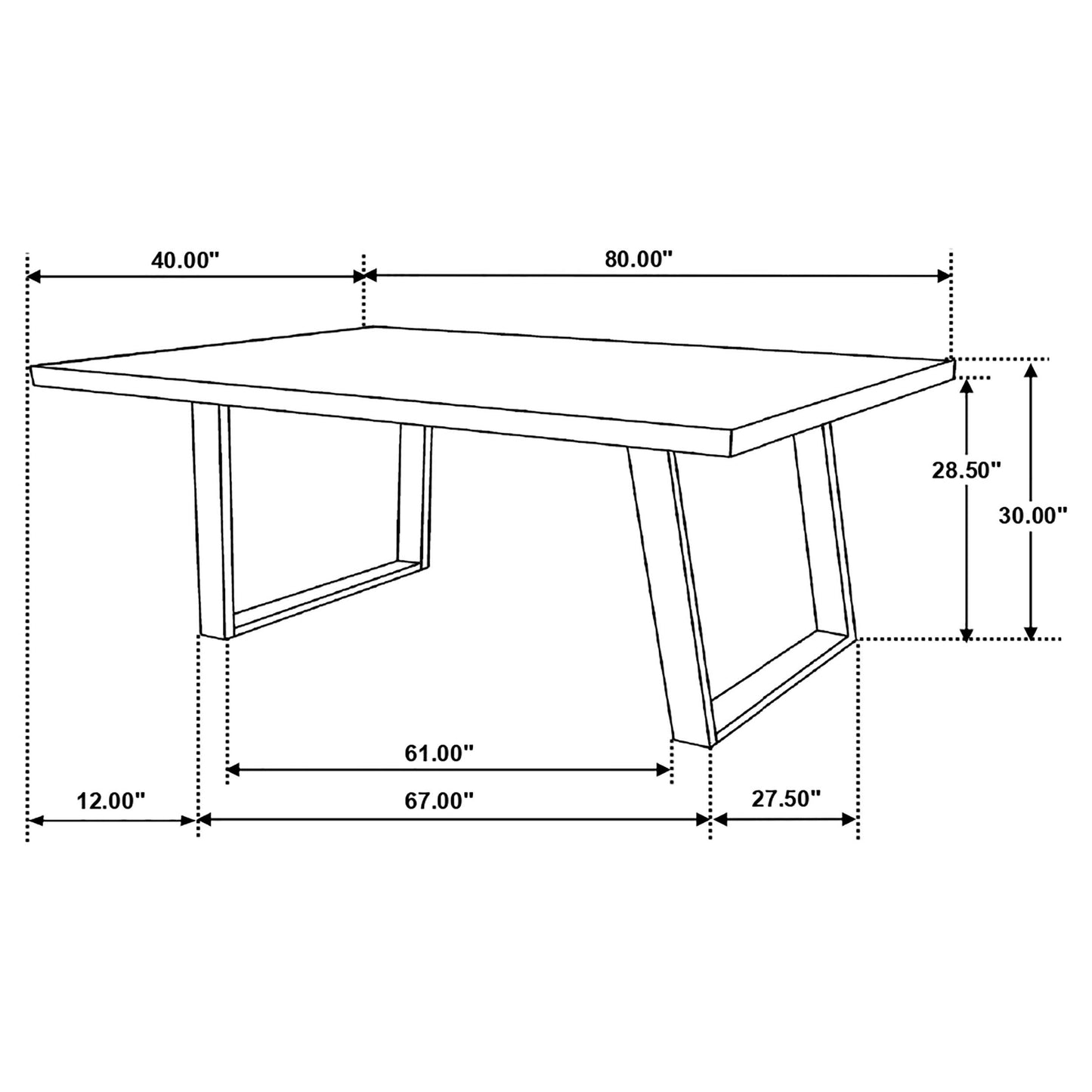 Misty 7-piece Rectangular Dining Set Sheesham and Espresso