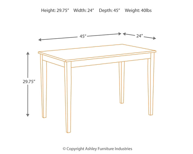 Ashley Express - Kimonte Rectangular Dining Room Table