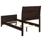 Carlton 4-piece Twin Bedroom Set Cappuccino