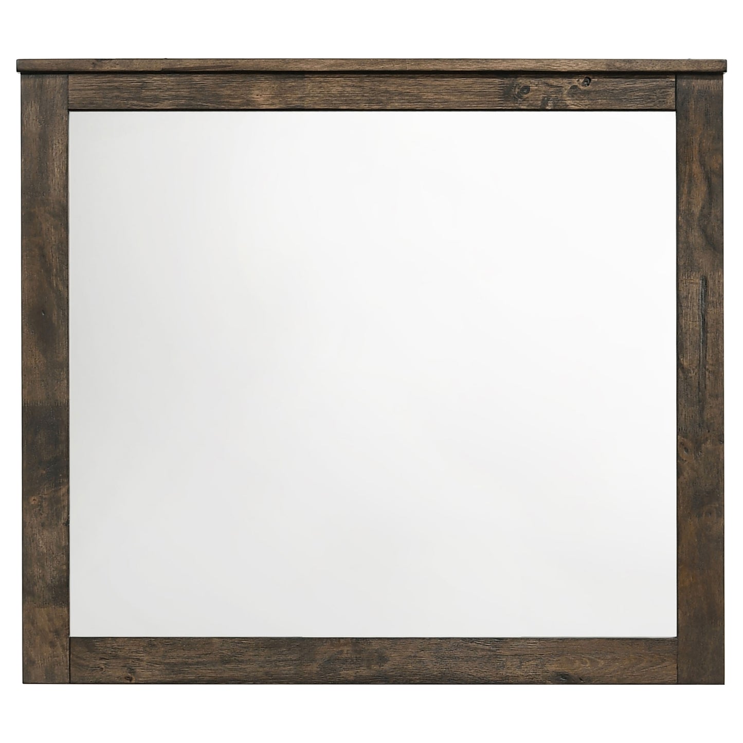 Woodmont Dresser Mirror Rustic Golden Brown