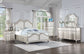 Evangeline 5-piece Queen Bedroom Set Silver Oak