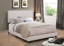 Load image into Gallery viewer, Boyd Upholstered Eastern King Panel Bed Ivory
