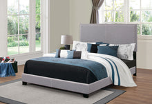 Load image into Gallery viewer, Boyd Upholstered Eastern King Panel Bed Grey
