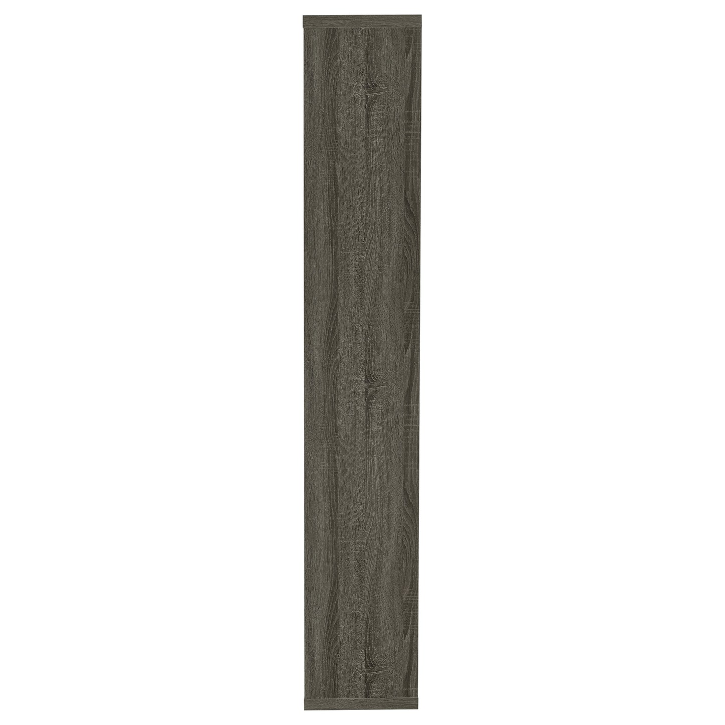 Theo 71-inch 7-shelf Bookshelf Weathered Grey