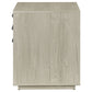 Loomis 3-drawer Home Office File Cabinet Whitewashed Grey