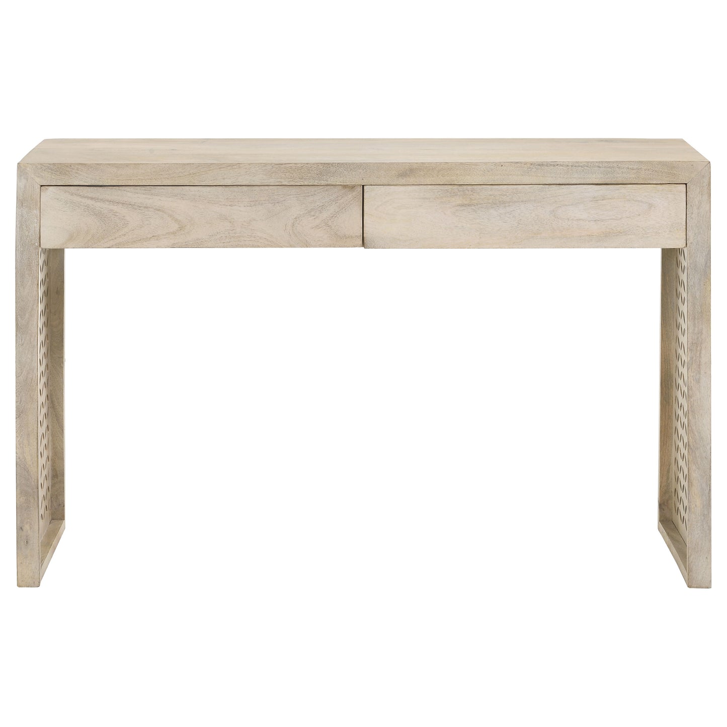 Rickman 2-drawer Wood Entryway Console Table White Washed